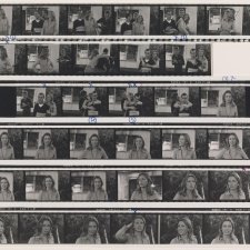 Contact sheet (Mozart St, two), 1975 Carol Jerrems