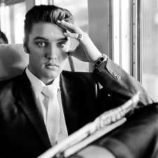 On train from New York to Memphis, July 4, 1956 by Alfred Wertheimer