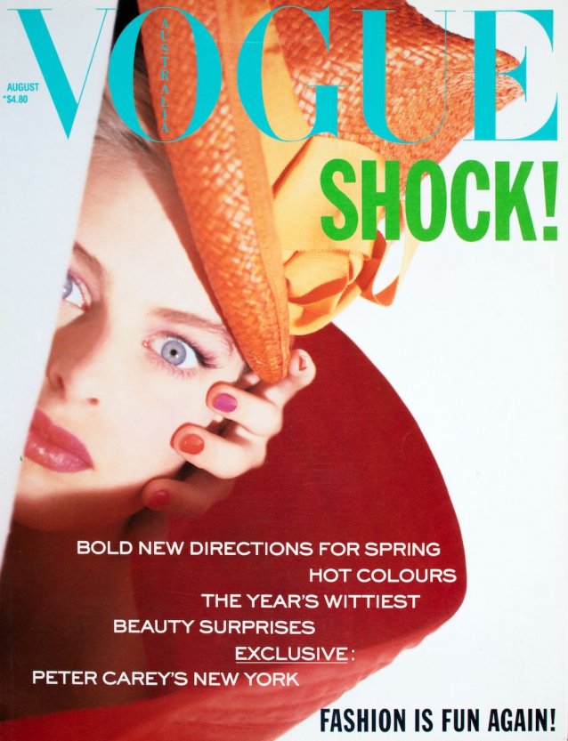 Vogue Australia 1988 August