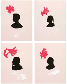 Making Chinese Shadows (sixteen silhouette portraits)
