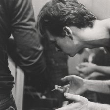 Red Symons backstage, 1975 Carol Jerrems