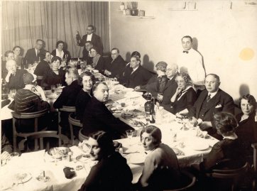 Sandor Ferenczis 50th birthday dinner, Budapest, 1923