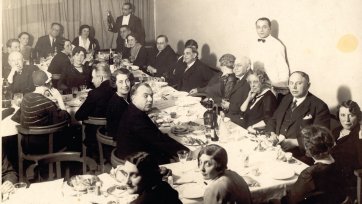 Sandor Ferenczis 50th birthday dinner, Budapest, 1923