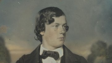 Portrait of a young man, held to be John Robertson
