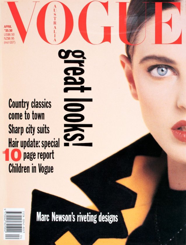 Vogue Australia 1990 April