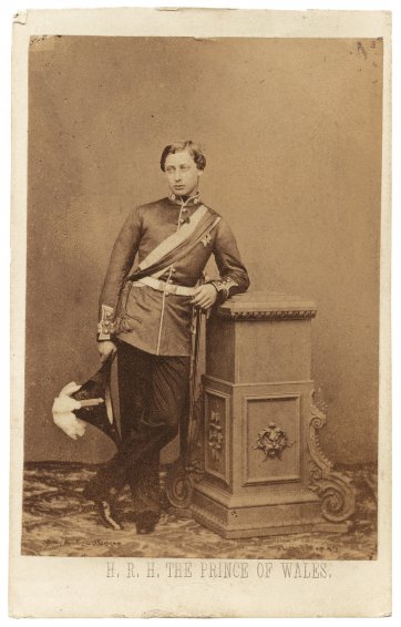 HRH The Prince of Wales, 1860 by John Jabez Edwin Mayll