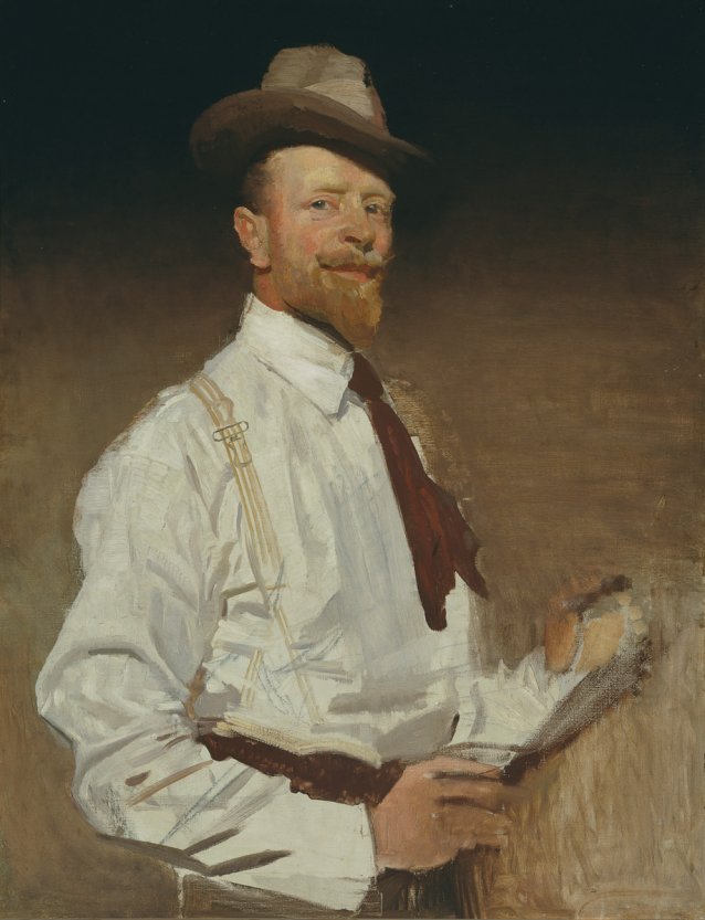 Self portrait (unfinished 1921)