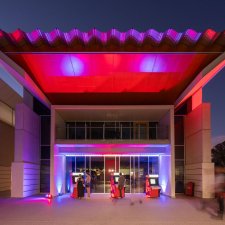 The National Portrait Gallery during Enlighten, February 2025