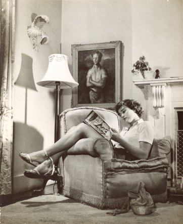 Antonia Blaxland at Brush, c.1944