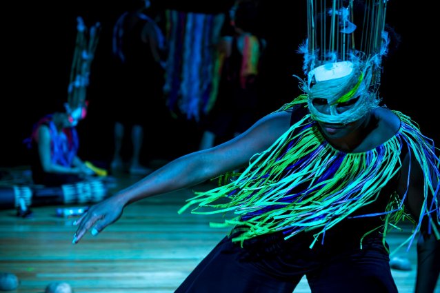 Ghenoa Gela in ‘Winds of Woerr', n.d.