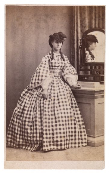 Princess Alexandra of Denmark, 1860 by E Lange