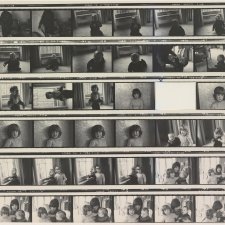 Contact sheet (Caroline Slade), 1973 Carol Jerrems